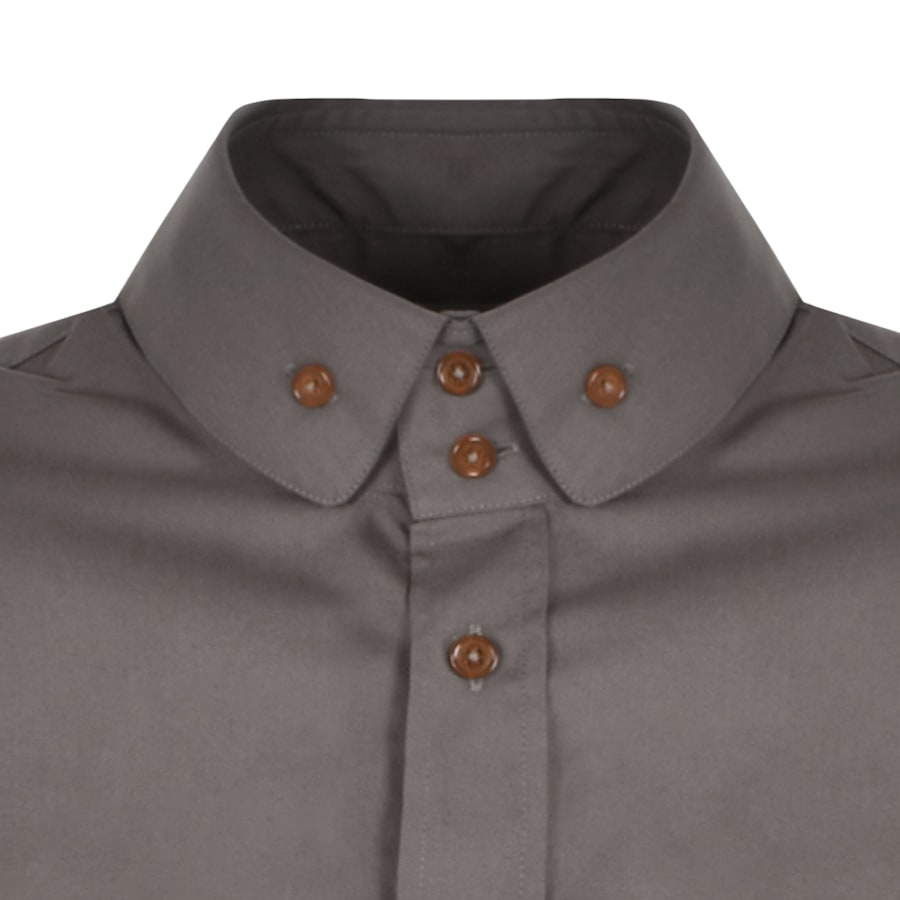 Vivienne Westwood Krall Long Sleeved Shirt Brown | Mainline Vivienne Westwood Krall Long Sleeved Shirt Brown | Mainline